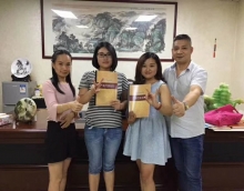 千里結(jié)緣友情漆  攜手開(kāi)拓致富路